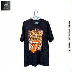 MUSIC PRINTED T-SHIRTS