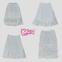 Y2K While Rngel Midi Skirts (Aug-82)