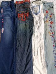 Calças Jeans Flare/Bootcut Sem Marca 2118