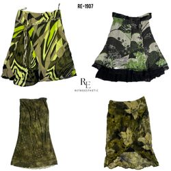 Y2K Nature Vibe Summer Skirts (RE-1907)