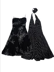 Md05 - Abito floreale nerastro -27/8/25