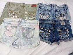 IQ0546 Y2k Micro Mini Retro Shorts