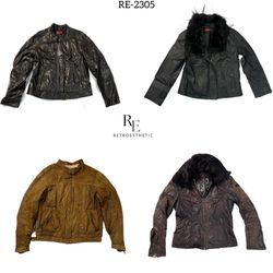 90’s/Y2K Cool Girl Vintage Style Leather Jackets (..