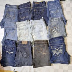 WALLFLOWER AND OTHER BRAND MINI MICRO SHORTS (ID 6..