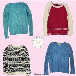 Authentic Y2K Cable Knit Sweater – Vintage Wardrob..