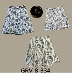 Authentic Y2K Cotton Print Skirt | Iconic Early 20..