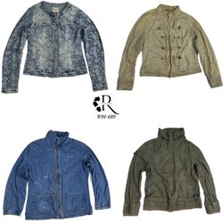 Y2K IT Girl Denim Jackets (RW-689)