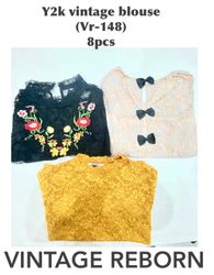 Y2K Mesh & Lace: The Ultimate Top Collection (VR-1..