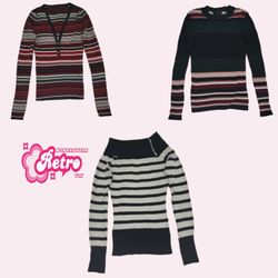 Y2K Stripe Sweater (Sep-08)