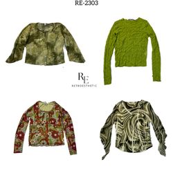 Y2K The Nature Vibe Full Sleeve Tops(RE-2303)