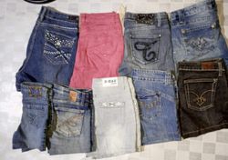 GLORIA VANDERBILT AND OTHER BRAND MINI MICRO SHORT..