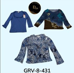 Mix Long Sleeve Blouse – Chic Y2K Inspired Style, ..