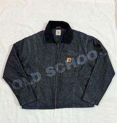 Carhartt Rework Style Acid Washed Jacket
