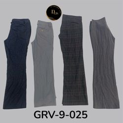 Klassische graue Polyhose – Vielseitige Alltagskle..