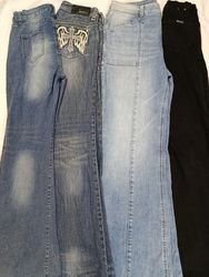 Jeans Flare/Bootcut Sem Marca 2190