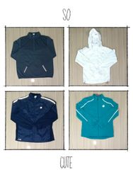 JA 0438 Vintage Mix Branded Windbreaker