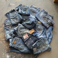 Miss me True religion Rock revival jeans