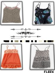 Y2k Cami Tops Mix