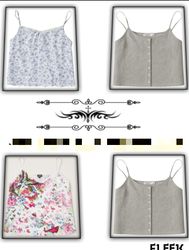 Y2k Cami Tops Mix