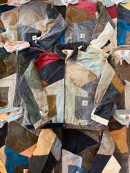 Carhartt Rework Stil Cordjacke Detroit