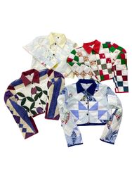 Upcycling gesteppte Kurzjacke