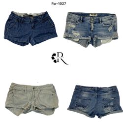 Y2k Retro style Denim micro mini short(Rw-1027)