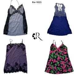 Y2K Pretty Girl Silk Slips (RW-1023)