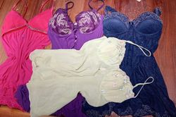 IQ0670 Y2k Retro Bloom Babydoll Top