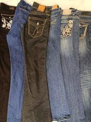 Jeans Flare/BOOTCUT sem marca (2227)