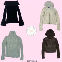 Y2K Mix Sweater – Retro Knit Streetwear Aesthetic ..