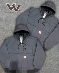 Carhartt Rework Style Grey Color Active Jackets - ..