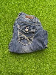 Calças jeans Y2K mulher