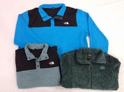 CR5151 Vintage North Face Logo Fleece Jacket