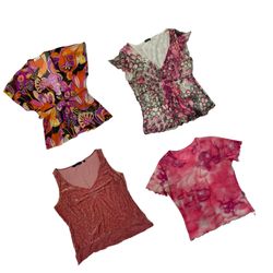 Y2K Baby Pink Tops