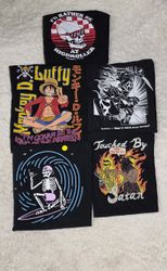 Skeleton print t-shirts