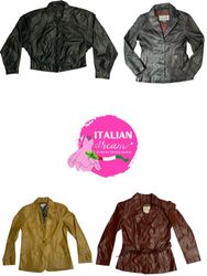 Y2k premium leather jackets