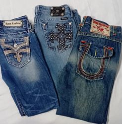 Mixed Branded Jeans (Miss Me, True Religion and Ro..