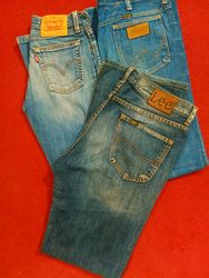 Mixed brands boot cut jeans