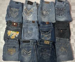 ANGELS AND OTHER MIX BRANDS JEANS (ID 1363)