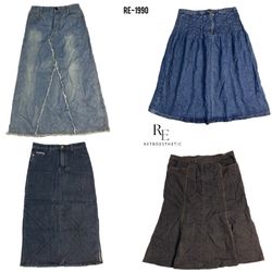 Y2K IT Girl Maxi Skirts (RE-1990)