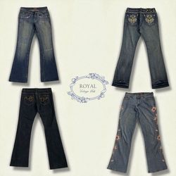 Y2K Chic Crush Flare Jeans