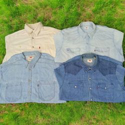 Levis denim Shirts