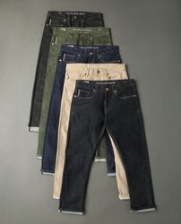 Jeans authentiques en toile selvage