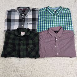 Mix di camicie di marca