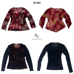 Y2K Romantic Vibe Full sleeves Tops(RE-2021)