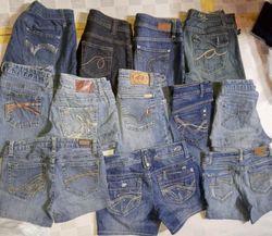 RUE21 AND OTHER BRAND MINI MICRO SHORTS (MR680)