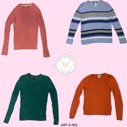 Classic Y2K Cable Knit Pullover – Timeless Vintage..