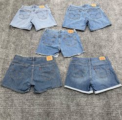Levi's denim shorts