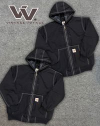 「Carhartt Rework Style Black (White) Stitched Acti..