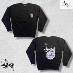 Stussy rework style star 8ball sweatshirts